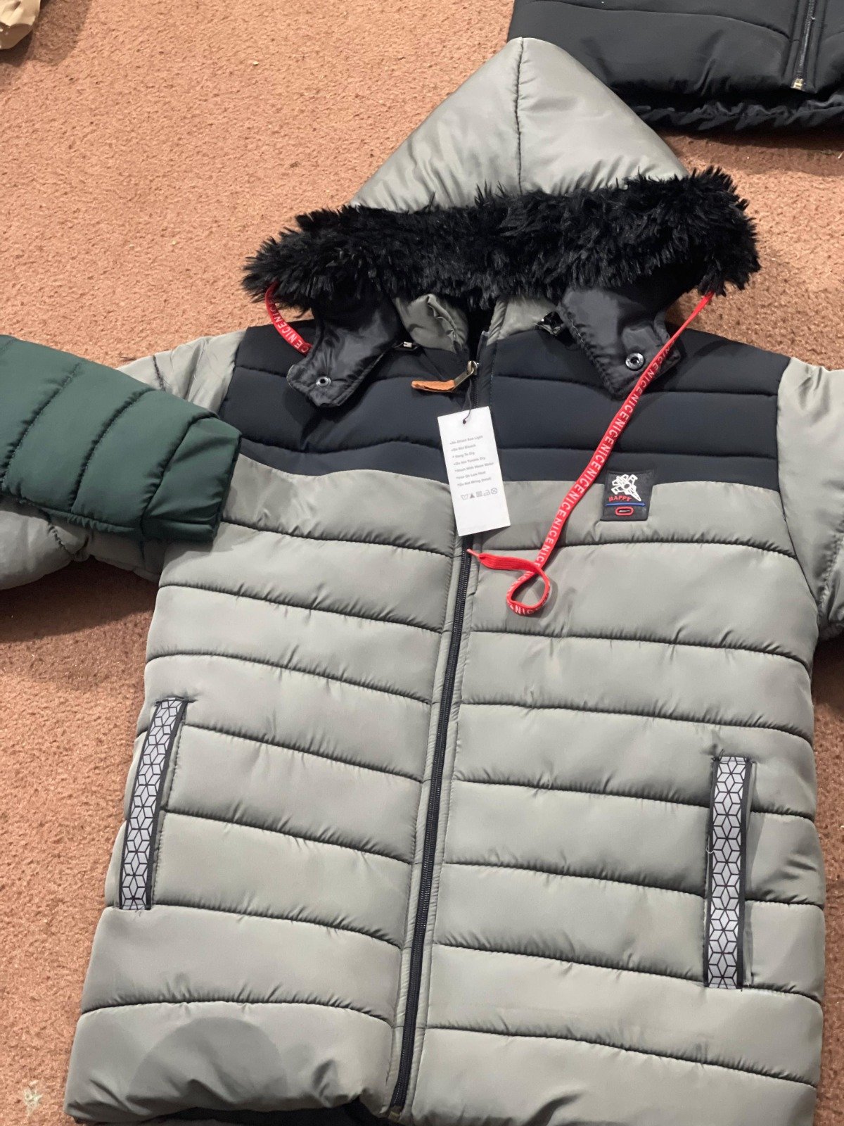 Light Grey Hooded Jacket