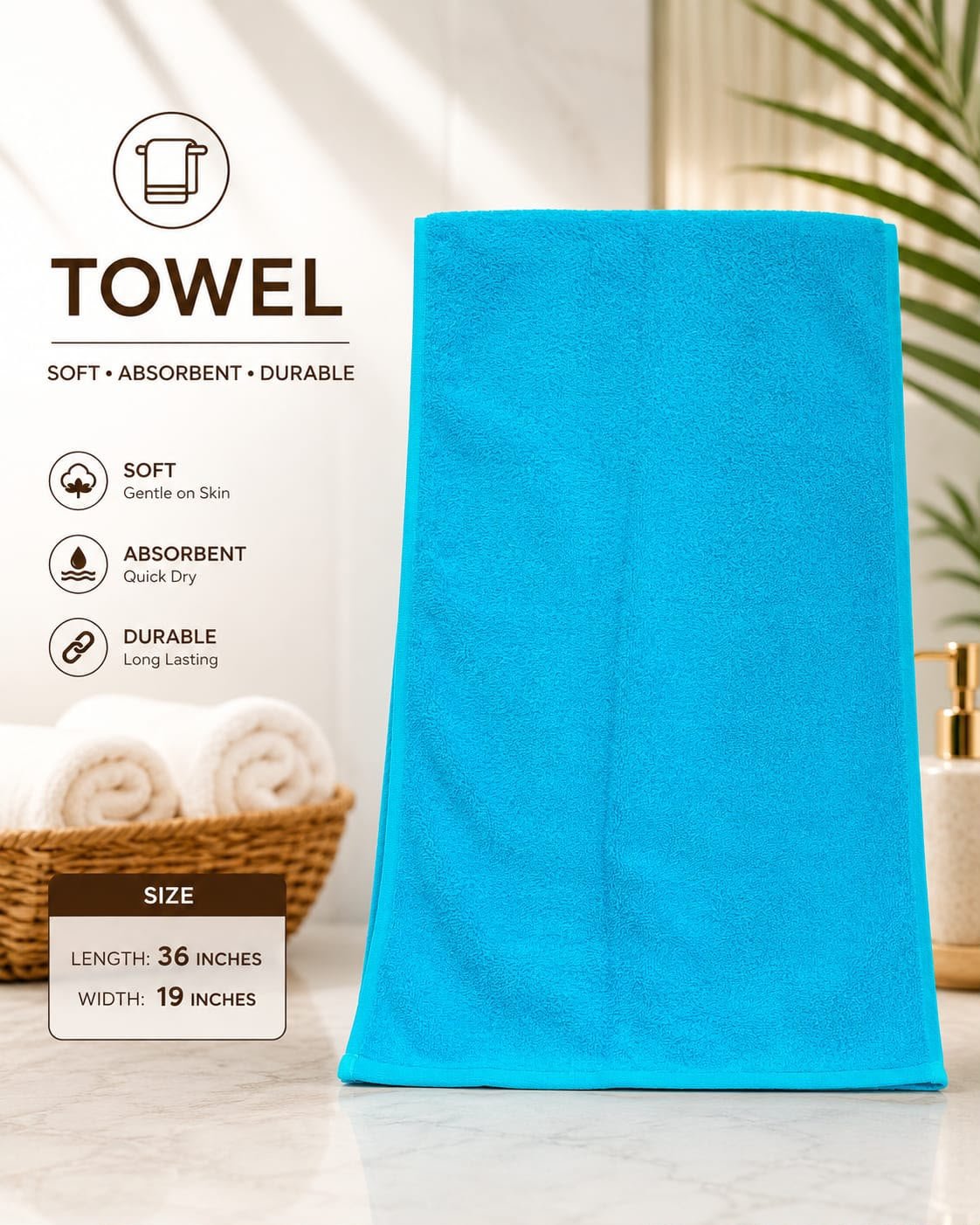 Turquoise Towel